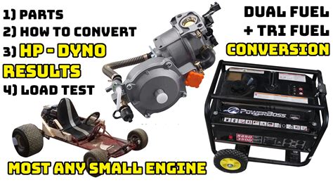convert dual fuel to tri fuel